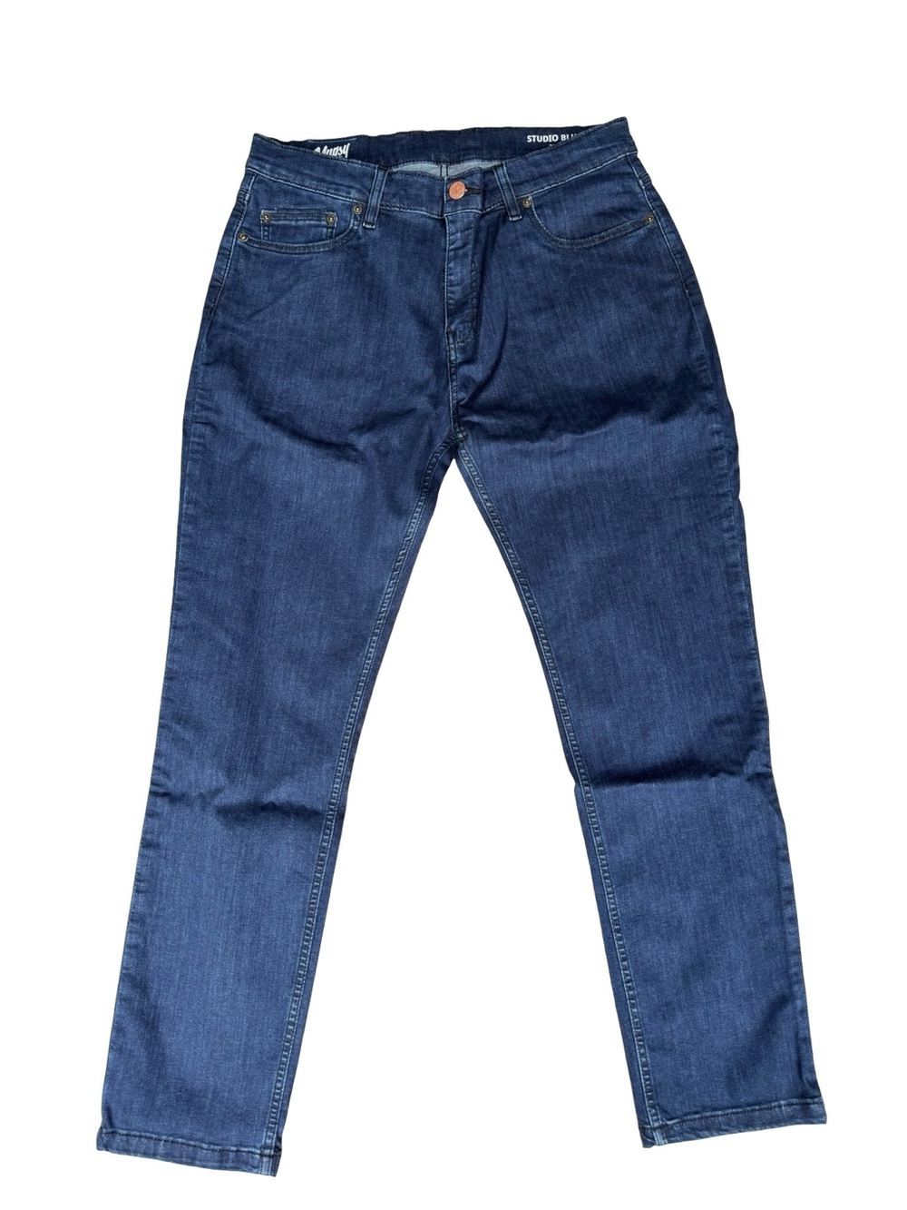 Men's Straight Leg Jeans in Studio Blues NWT
